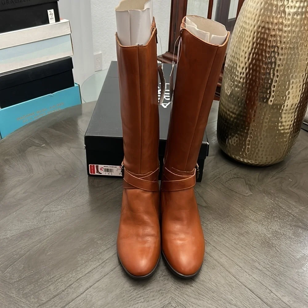 NATURALIZER Rena Riding Boots (WIDE CALF) (WIDE)